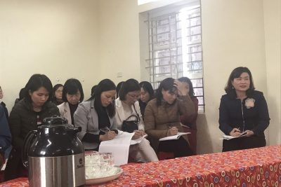 Giáo viên trường THCS Xuân Đài  tham gia tập huấn chuyên môn năm học 2023-2024