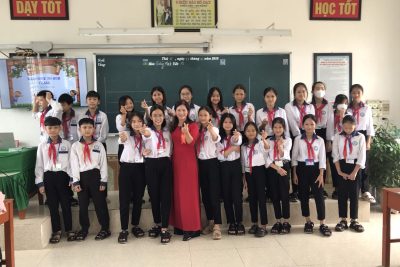 Tham gia hội giảng huyện năm học 2023-2024