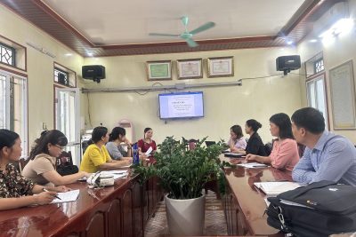 Trường THCS Xuân Đài sinh hoạt chuyên môn năm học 2023-2024