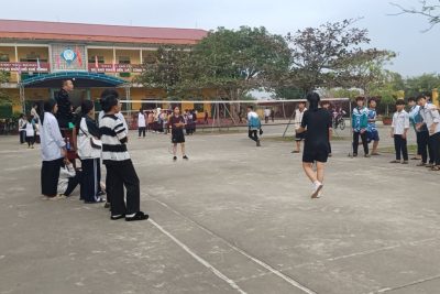 Hoạt động Thể thao của trường THCS Xuan Đài năm học 2023-2024